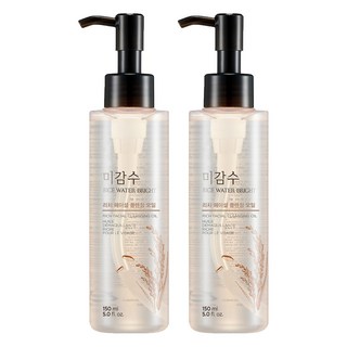 THE FACE SHOP 菲詩小舖 米水亮澤卸妝油, 150ml, 2瓶