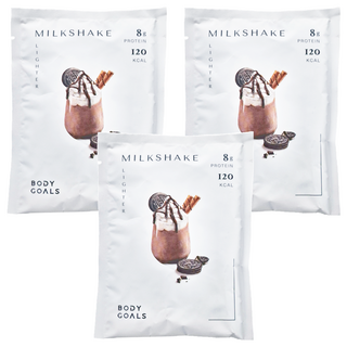 Body Goals 白奶昔 巧酥可可, 低卡高纖, 30g x 3個, 健康代餐, 營養豐富, 3包