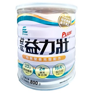 益富 益力壯 Plus 均衡營養完整配方, 800g, 1罐