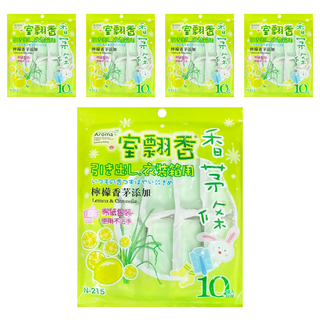 室翲香 香茅條 N-215 10條, 檸檬香茅, 180g, 5包