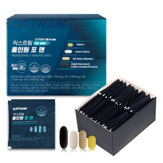 익스트림 정품 올인원 포 맨 멀티비타민, 1개, 30회분