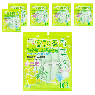 室翲香 香茅條 N-215 10條, 檸檬香茅, 180g, 6包