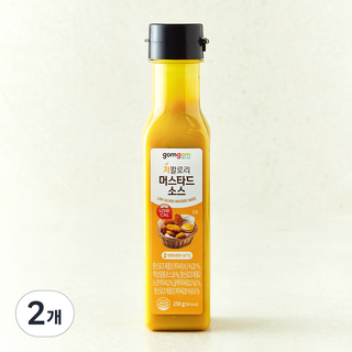 곰곰 저칼로리 머스타드 소스, 250g, 2개