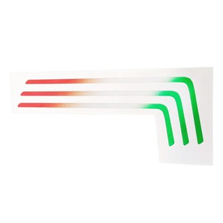 SYM 曼巴-水箱蓋貼-義大利(中間3條),1入