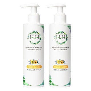 HH 草本新淨界 女性私密衣物抗菌手洗精 蛋白質酵素瓦解血漬和分泌物 乳酸益菌配方 保濕因子, 200ml, 2瓶