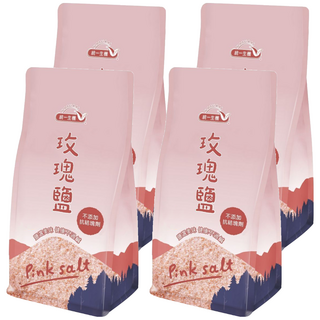 統一生機 玫瑰鹽, 450g, 4包