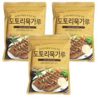 Sungjin Foods 橡子果凍粉, 500g, 3個