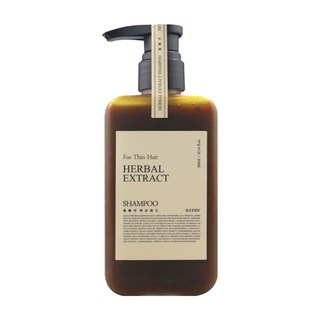 KA'FEN 卡氛 療癒草本 龍膽草豐盈護色洗髮精 淨化頭皮 恢復健康 細心呵護細軟髮質 蓬鬆髮根, 300ml, 1瓶