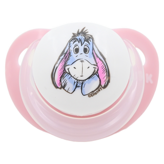 NUK 迪士尼安睡型矽膠安撫奶嘴 附防塵儲存盒, 顏色隨機, 0歲以上, 1個