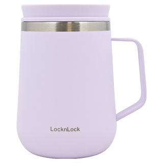 LocknLock 樂扣樂扣 Metro 不鏽鋼茶濾網保溫杯 LHC4305LVOL, 薰衣草紫, 400ml, 1個