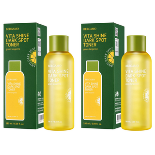 BERGAMO 青橘維他命亮澤化妝水, 180ml, 2瓶