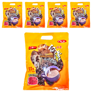 祥溢 古坑 二合一咖啡, 30包, 台灣特選, 12g, 22包, 5袋