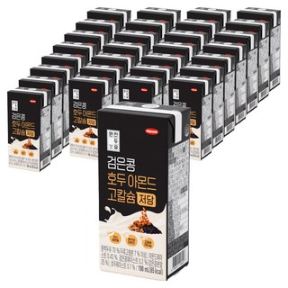 전두유 검은콩 호두아몬드 고칼슘 저당, 48개, 190ml