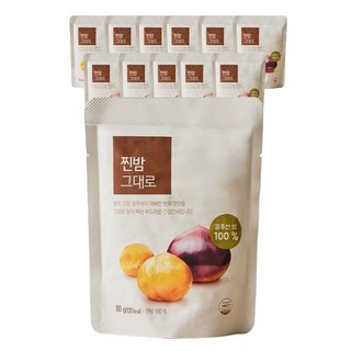 ORGA 蒸栗子原樣, 80g, 12個