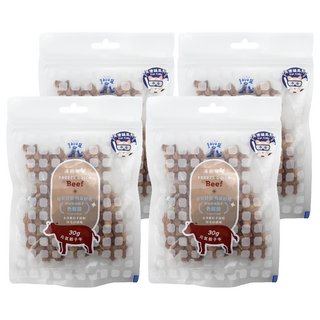 亨利口袋 天使貓凍乾 4包 元氣骰子牛 30g