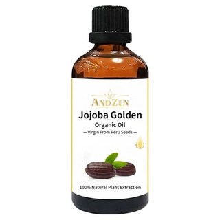 ANDZEN 安得仁 祕魯初榨荷荷芭油 按摩油/保濕油/基礎油/基底油 玻璃瓶裝, 1個, 100ml