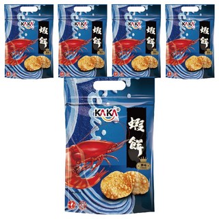 KAKA 原味 蝦餅, 80g, 5包
