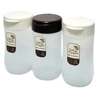 NAKAYA 樹脂鹽胡椒罐 K445, 120ml, 1組