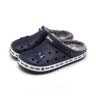 MLB 紐約洋基隊拖鞋, 海軍藍 + 白色, 260