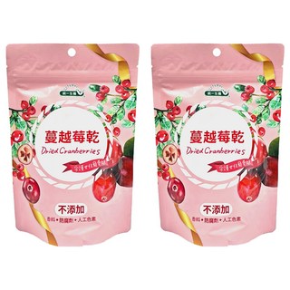 統一生機 蔓越莓乾, 100g, 2包