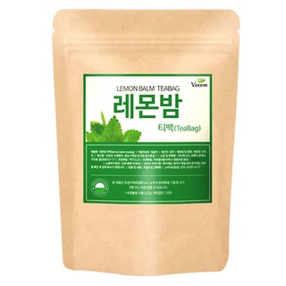 Votem Tea 檸檬香蜂草茶茶包, 1.2g, 100包, 1袋
