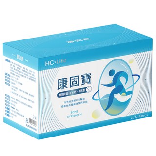 HC LIFE 康見 康固寶 海藻魚鱗鈣D鎂膠原蛋白, 2.2g, 90包, 1盒
