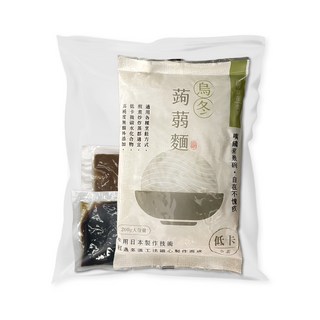 自在食刻 濃濃胡麻蒟蒻白麵 口感Q彈 方便, 235g, 1包