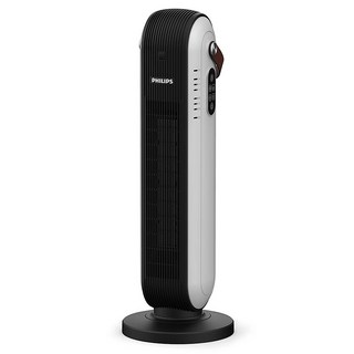 PHILIPS 飛利浦 塔式暖風機 遙控, AHR2142FD, 黑 + 銀色