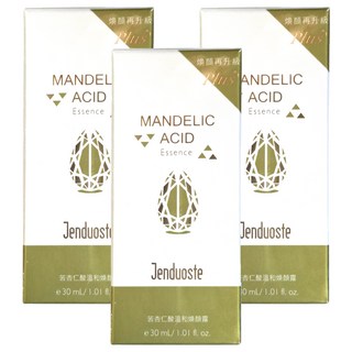 Jenduoste 珍朵絲特 苦杏仁酸溫和煥顏露, 30ml, 3罐