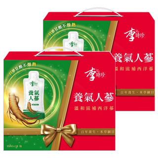 李時珍 養氣人蔘 蓮子百合複方飲 百年養生 本草綱目, 18包, 35ml, 2盒