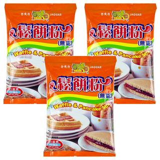金錢豹 無鋁鬆餅粉 Waffle & Pancake Mix, 500g, 3包