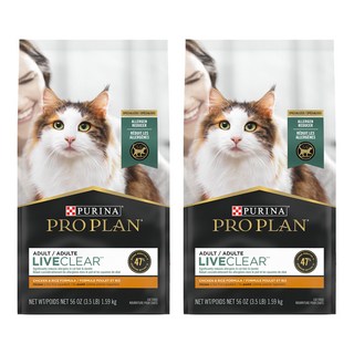 PRO PLAN 冠能 舒敏 成貓配方乾飼料, 1.59kg, 鮮雞, 2袋