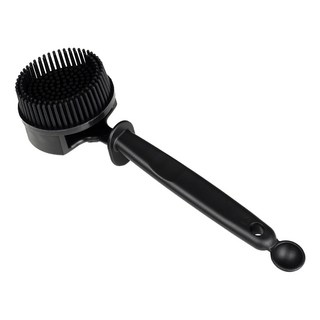 칼딘 커피머신 그룹헤드 실리콘 청소 솔 58mm, 1개, 블랙