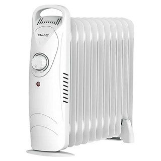 DIKE 機械式油燈恆溫電暖器 11葉片, HLE600WT, 白色