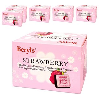 Beryl's 草莓味及牛奶雙層巧克力 60g, 6盒