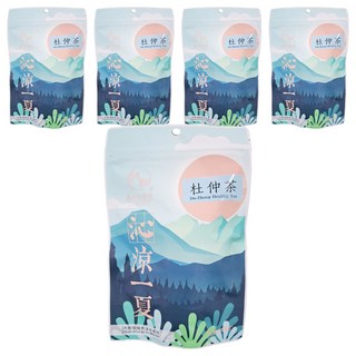 麗紳和春堂 給你杜仲茶 黑豆炒製 天然草本, 10包, 10g, 5袋