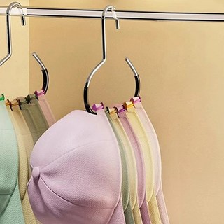 아케이바이 고급형 논슬립 링 옷걸이 5p, 블랙, 2개