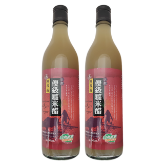 陳稼莊 優級糙米醋, 600ml, 2瓶