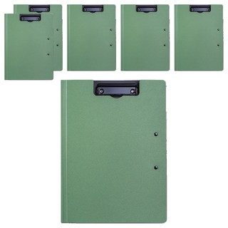 文件平板夾A4 31.3 x 24.5 x 0.1cm 雙夾款, 薄荷綠, 6個