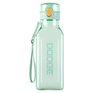 DODGE 道奇 方尊彈蓋水壺, 蒂佛尼綠, 700ml, 1個