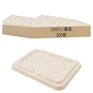 ONEFU 萬福 方形植纖紙蓋, 6包, 50個