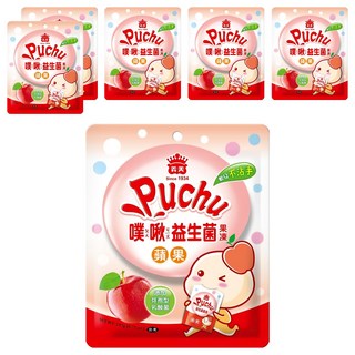 義美 噗啾益生菌果凍 蘋果, 247g, 6包