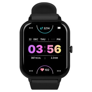 펭카 스마트워치2 PSW2004, 블랙, 4.6cm, 블루투스