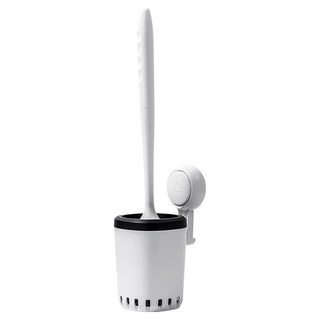 TAILI 太力 壁掛馬桶刷置物架 附馬桶刷 AW651, 白色, 1個