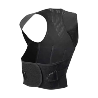 bebehome 可調節防駝姿勢訓練帶 黑色 L 矯正姿勢 舒適透氣, 1個