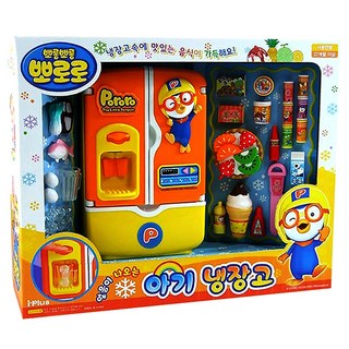 Pororo National Refrigerator 帶冰塊的嬰兒冰箱來整理~ 玩具, 混色, 1組