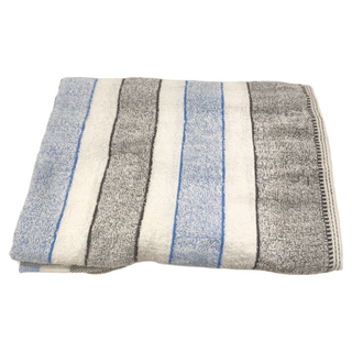 星紅織品 色紗竹炭輕量浴巾 台灣製 純棉, 藍色, 1條