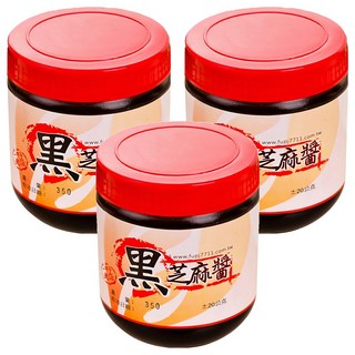 新竹福源 黑芝麻醬, 350g, 3罐