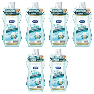 Shallop 刷樂 專業護理漱口水 礦鹽除菌, 500ml, 6瓶