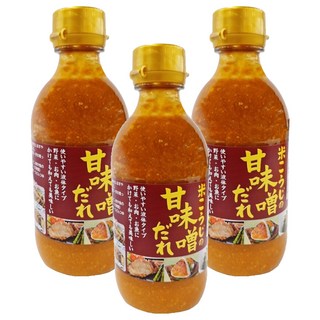 山崎釀造 米麴沾醬 甜味噌風味, 300ml, 3瓶